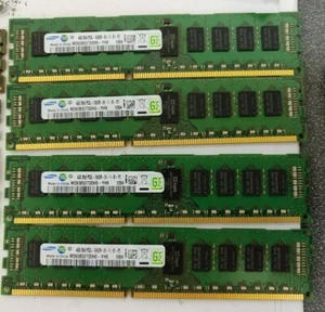 4x Samsung M393B5273DH0-YH9 4GB 2Rx8 PC3L-10600R ECC Server Memory Modules - Picture 1 of 1