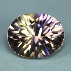 7.30 Cts_Gorgeous !! Excellent Cutting_100 % Natural Bi-Color Ametrine_Africa - Picture 1 of 3