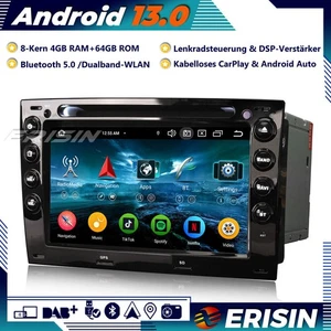 Radio Coche 8 Núcleos Android 13 GPS DAB+CarPlay Canbus RDS OBD2 Para Renault Megane 2 - Imagen 1 de 21
