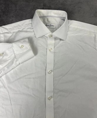 Robert Graham Dress Shirt Mens 42 16.5 White Long Sleeve Button Up - Image 1 of 4