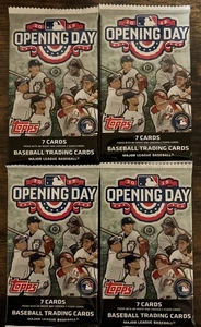Topps 2015 Opening Day Baseball 4 Pack Hobby Lot (Factory Sealed) - Bild 1 von 4