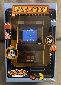 NEW Pac-Man Mini Arcade Classics Game Basic Fun Handheld Retro Graphics - Picture 1 of 4