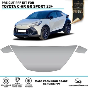 Tapas de espejos protectores de astillas de piedra PPF protección de pintura para Toyota C-HR GR Sport TPU - Imagen 1 de 4