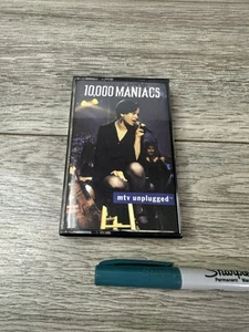 Vintage 10,000 Maniacs Cassette MTV Unplugged 1993 Album Folk Rock Tape Elektra - Picture 1 of 6