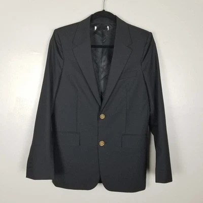 Blazer Bottega Veneta negro, botones dorados, talla 38 IT Foto 1 de 4