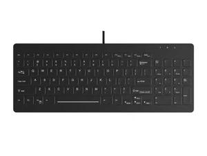 Teclado lavable TG3 ELECTRONICS 96 teclas totalmente sellado/IP68 con almohadilla numérica CK96 - Imagen 1 de 4