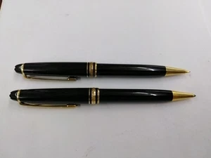 Montblanc Meisterstuck Bolígrafo y Lápiz Mecánico Set Negro - Imagen 1 de 3