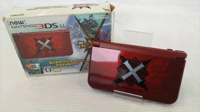 Nueva Consola Nintendo 3DS LL XL Monster Hunter X Edición Especial con Caja Stylus #60 Foto 1 de 4