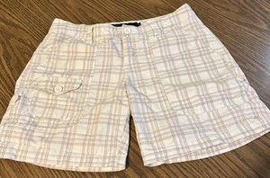 Calvin Klein li indossa lunghi o corti 100% cotone marrone chiaro a quadri taglia 6 - Foto 1 di 10