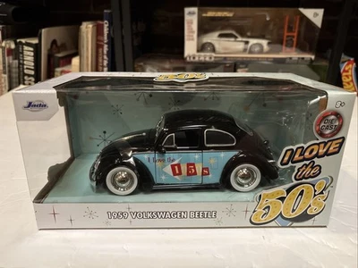 Jada 1/24. 1959 Volkswagen Beetle «Я люблю 50-е» - Изображение 1 из 4