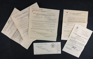 DOCUMENTOS ORIGINALES DE LA COMISIÓN DE DAÑOS DE GUERRA DE LA SEGUNDA GUERRA MUNDIAL PARA UNA CASA EN HORNSEY (N. LONDRES) - Imagen 1 de 16