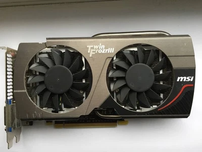 MSI Twin Frozrlll NVIDIA 650Ti 2 GB 128 BIT HDMI/2 X DVI/DP *** - Image 1 of 3
