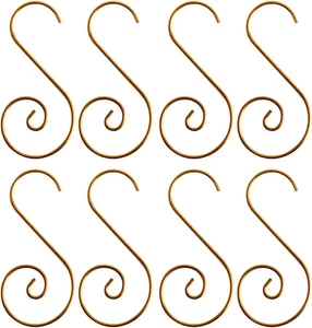200PCS Christmas Ornament Hooks Christmas Tree Ornament Hanger Metal Wire Han... - Picture 1 of 12