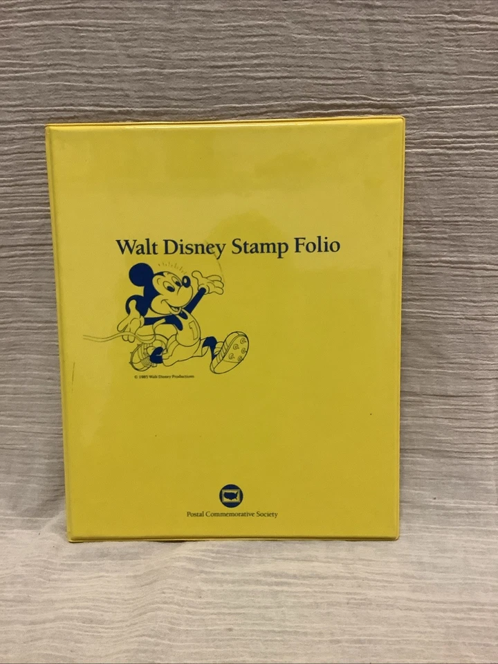 Walt Disney Stamp Folio Postal Society Anguilla Grenada Turks Caicos 1985 - Image 1 of 4