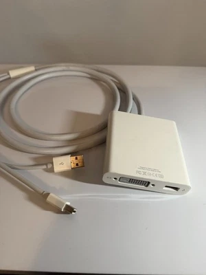🖥️ Apple Mini DisplayPort to Dual-Link DVI Adapter (A1306) - Image 1 of 4
