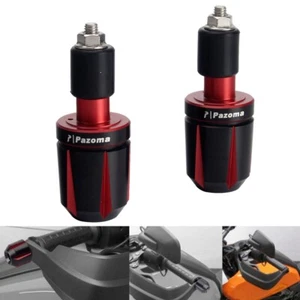 Hollow 7/8" Bars 8mm Handle Bar End CNC Slugger Stop Handgrip End Weight Slider - Picture 1 of 9