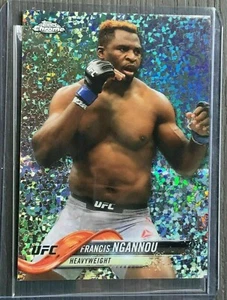 2018 Topps Chrome UFC Francis Ngannou #32 Diamond Refractor (Hot Box) - Picture 1 of 1