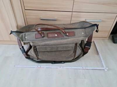 Reisetasche von "Stratic" echt Vintage - Leder - Bild 1 von 4