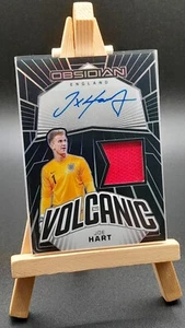 Joe Hart England Patch Auto Numbered /199 Football Card Panini Obsidian 2023-24 - Picture 1 of 2