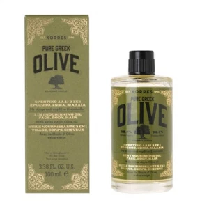 Aceite nutritivo Korres Pure Greek Olive 3 en 1 rostro, cuerpo, cabello 100 ml - Imagen 1 de 2