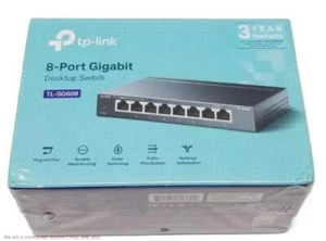 TP-Link TL-SG608 8-Port Gigabit Desktop Switch - Picture 1 of 4