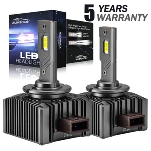D1R D1S LED Bulbs, 24000Lumens 120W 6500K White 500% Brightness, Xenon HID pack2 - Picture 1 of 13