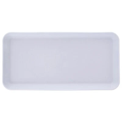 Küchentablett SERVIERTABLETT rechteckig 29,5x15 cm WEISS - Bild 1 von 2