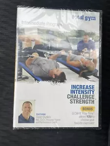 TOTAL GYM DVD INTERMEDIATE PROGRAM INCREASE INTENSITY CHALLENGE STRENGTH WORKOUT - Imagen 1 de 2
