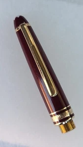 Vintage Montblanc Classic 164 Burgundy Complete Cap With Twist, very nice condit - Picture 1 of 6