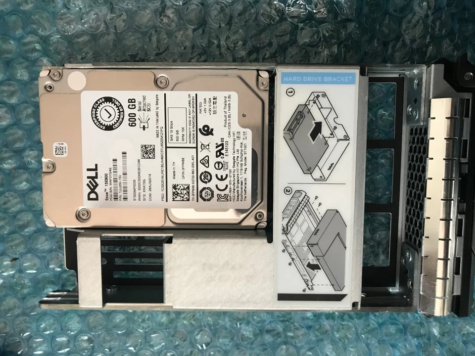 FPW68 DELL SEAGATE ST600MP0036 600GB 15K SAS 3.5" 12Gb/s HDD MD1200 MD3200 R520 - Image 1 of 1