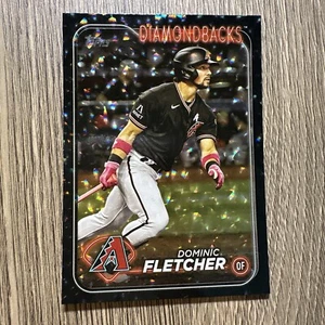 2024 Topps Dominic Fletcher #623 Diamondbacks lámina negra - Imagen 1 de 2