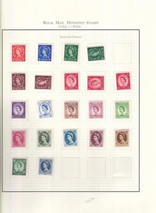 QEII WILDINGS STAMP COLLECTION (100) WITH WATERMARK VARs UM CAT£280+ - Picture 1 of 10