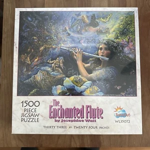 1999 Suns Out The Enchanted Flute By Josephine Wall 1500 Piece Puzzle 33" x 24" - Picture 1 of 7
