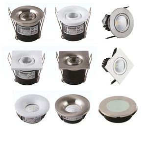 LED Einbaustrahler Minispot Spot Einbau Einbauleuchte Minileuchte 1W 2W 3W - Bild 1 von 13