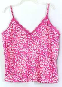 Top Pijama Cami Estampado Animal INC Talla XL Rosa Desteñido Leo - Imagen 1 de 4