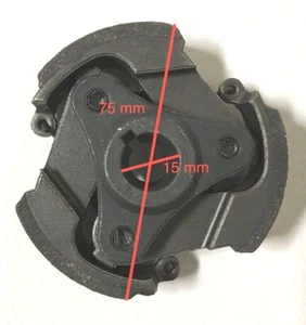 49cc 4-stroke clutch flyweight  GAS motor bike ENGINE tapered / keyway - Picture 1 of 3