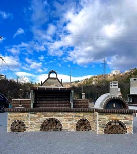 Gartenküche Versandkosten aufAnfrage Outdoorkitchen Grillkamin Steinofen BBQ-SET - Bild 1 von 19