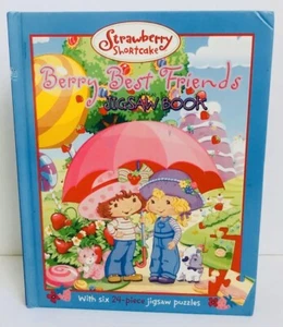  Strawberry Shortcake Berry Best Friends Jigsaw Book Interactive Book  - Picture 1 of 5