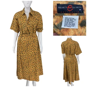 Vtg 80's Palmer e Palmer Australia Sz 10 2 Piece Safari Skirt Set Leopard Print - Picture 1 of 10