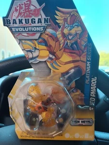 BAKUGAN EVOLUTIONS PLATIN SERIE ECHTES METALL - GOLD NEO PHAROL - NEU! - Bild 1 von 3
