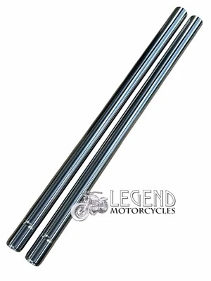Honda CBX1000 Z 35mm  Front Fork Tubes Pair / Stanchions Hard Chrome   P4-15 - Image 1 of 3