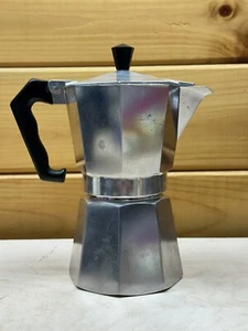 Vintage Crusinallo Morenita ABC 37 Stovetop Espresso Coffee Maker Italy - Picture 1 of 14