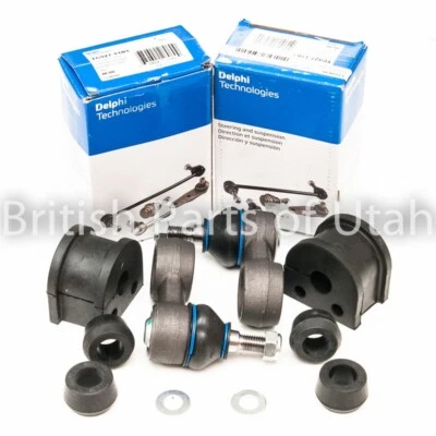 Land Range Rover Classic Discovery Defender Sway Bar Link Ball Joint & Bush Rear - Image 1 of 2