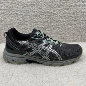Asics Shoes Womens 11 (D) Gray Green Gel Venture 6 T7G7Q Walking Running Sneaker - Picture 1 of 12