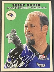 2000 Fleer Tradition Trent Dilfer Baltimore Ravens #121 - Picture 1 of 2