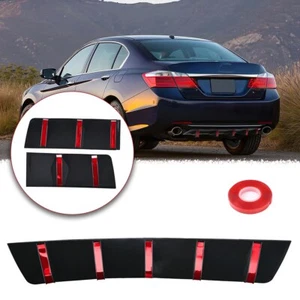Rear Diffuser Fins Bumper Lip Splitter Spoiler For Cadillac CTS XTS ATS CT4 CT5 - Picture 1 of 12