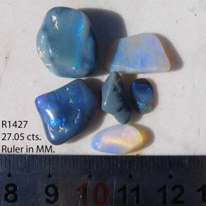 Lightning Ridge Opal 27,05 Karat natürlicher massiver australischer Opal für Schmuck R1427 - Bild 1 von 3