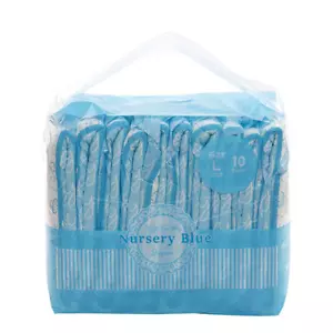 Pañal Little for Big azul estampado infantil adulto - Bolsa de 10 - Imagen 1 de 3