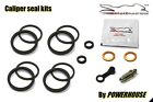 Yamaha Tz125 1999 Pinza Freno Anteriore Sigillare Kit Riparazione Revisione Set