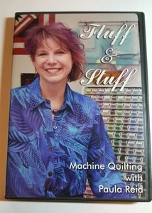 Video - Fluff & Stuff Machine Quilting Technique by Paula Reid Video - Picture 1 of 4